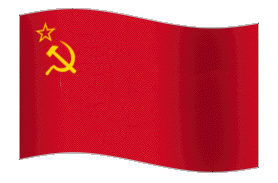 Soviet Union Flag GIF, free CC0