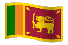 Sri Lanka Flag GIF, free CC0