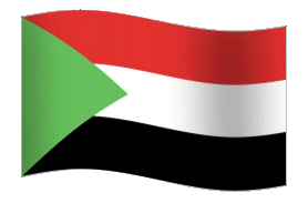 Sudan Flag GIF, free CC0