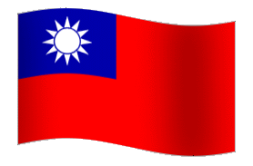 Taiwan Flag GIF, free CC0