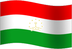 Tajikistan Flag GIF, free CC0