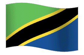 Tanzania Flag GIF, free CC0