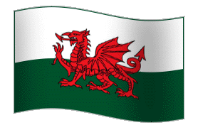 Wales Flag GIF, free CC0