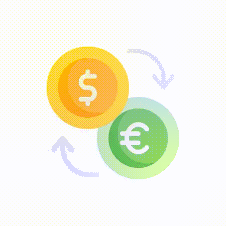 Currency Exchange GIF, free CC0