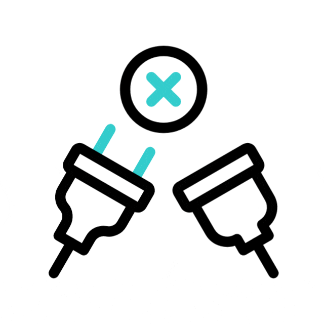 GIF Disconnect, gratuit CC0