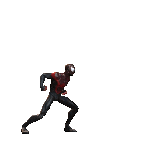 Spiderman - Miles Morales GIF, free CC0