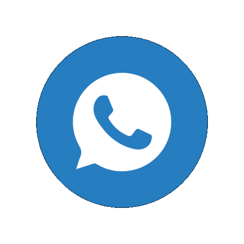 WhatsApp Blue GIF, free CC0