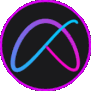 Neon Abstract Sphere GIF, free CC0