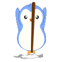 Pengu Loading GIF, free CC0