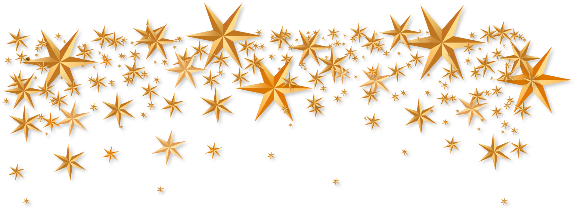 Golden Star Background