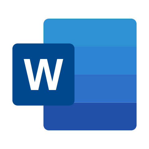 Microsoft Word 2019 Icon, free CC0
