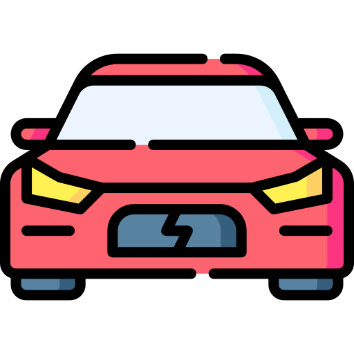 Electric Car Icon, free CC0