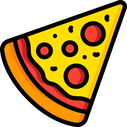 Pizza Icon, free CC0