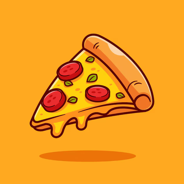Pizza Icon, free CC0