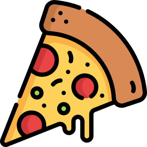 Pizza Icon, free CC0