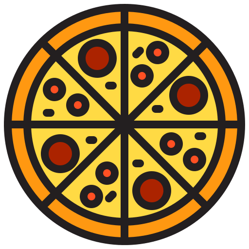 Pizza Icon, free CC0