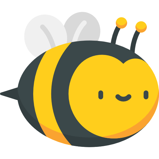 Bee Icon, free CC0