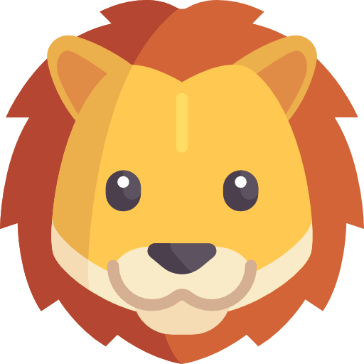 Lion Icon, free CC0