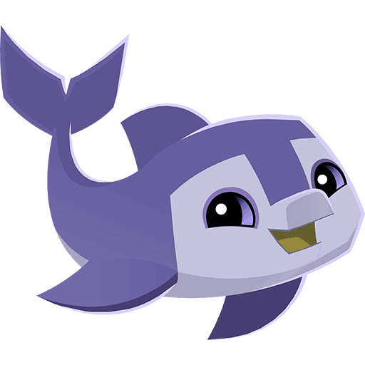 Animated Dolphin Icon, free CC0
