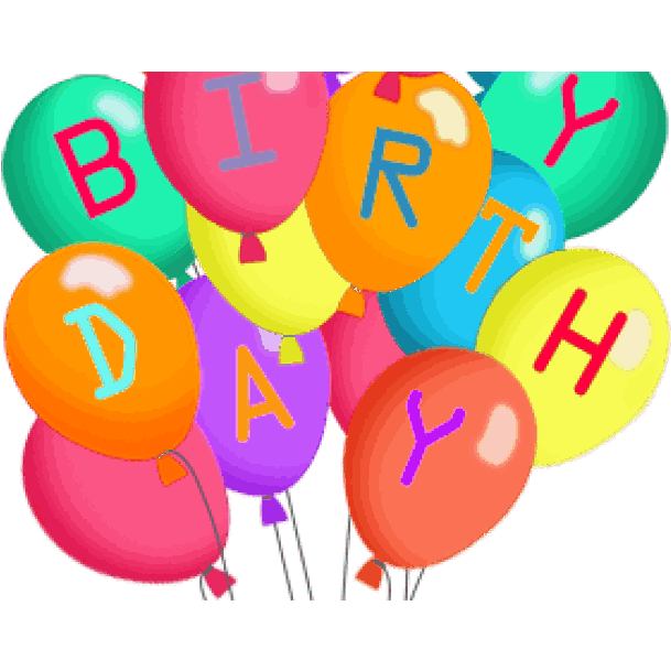 Birthday Balloons Icon, free CC0