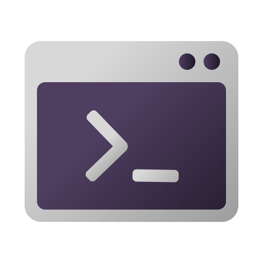 Command Line Terminal Icon, free CC0