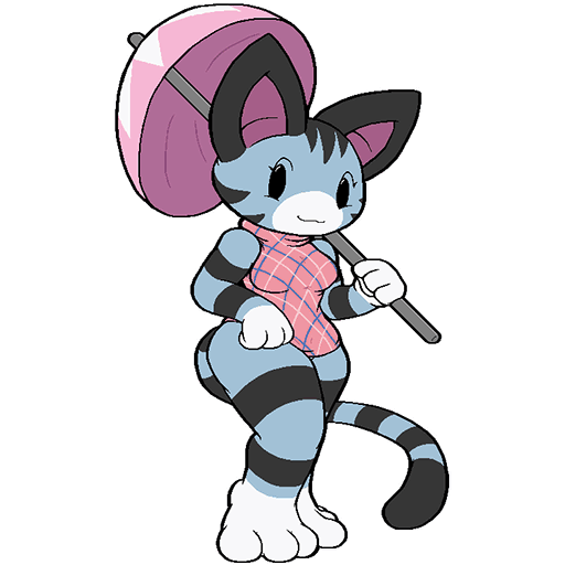 Cute Cat Mascot Icon, free CC0