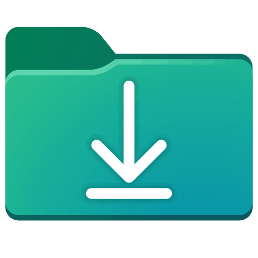 Downloads Folder Icon, free CC0