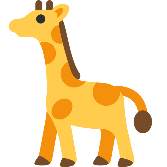 Giraffe İkon, ücretsiz CC0