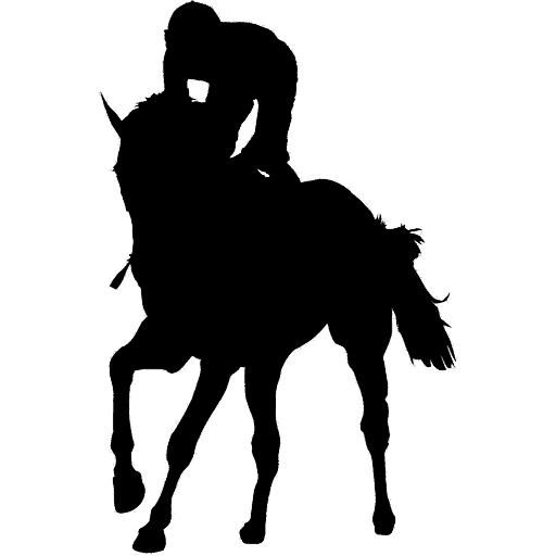 Horse Racing Jockey Icon, free CC0
