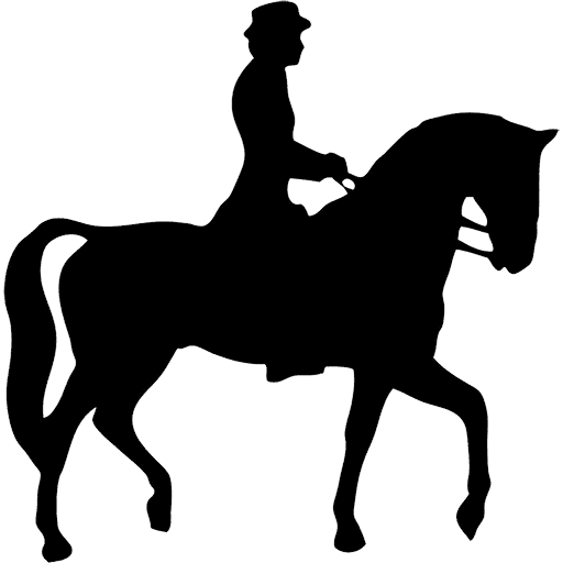 Horse Rider Icon, free CC0