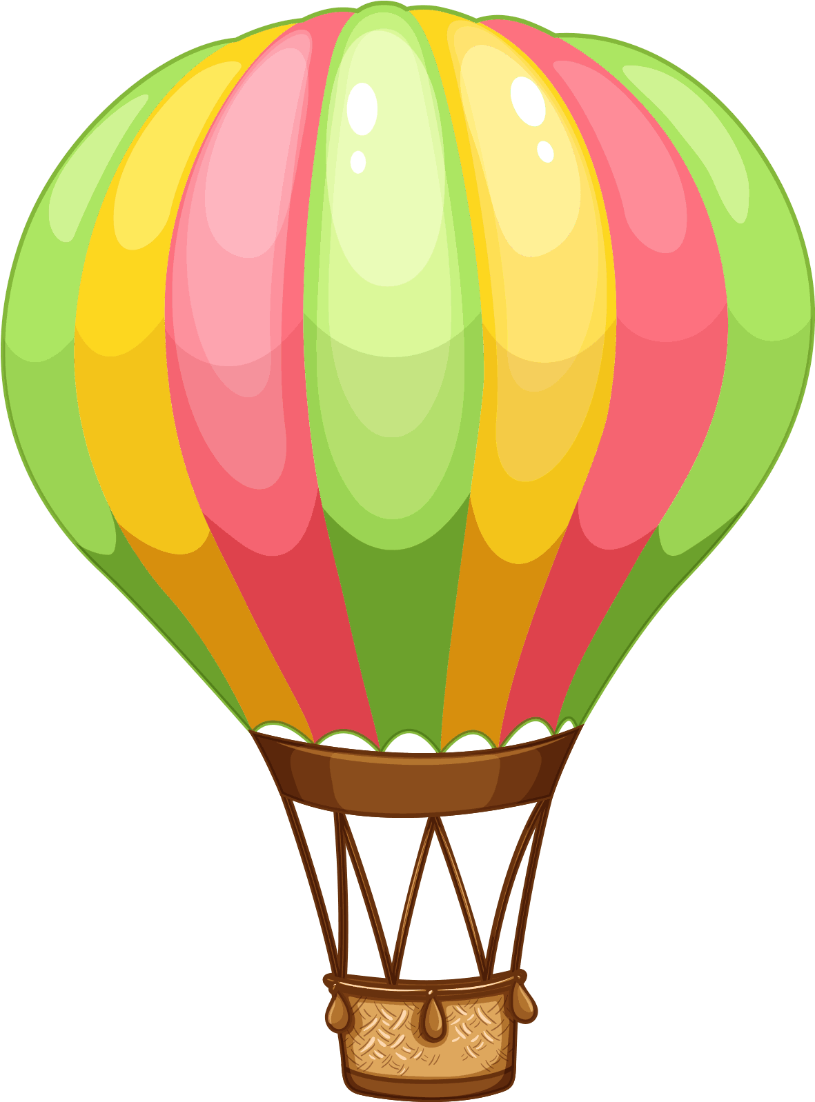 Hot Air Balloon Icon, free CC0