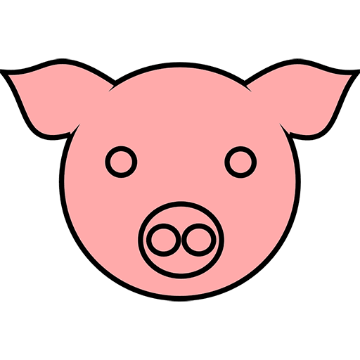 Icono Pig Head, gratis CC0