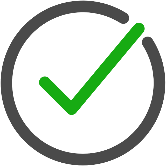 Success Tick Icon, free CC0