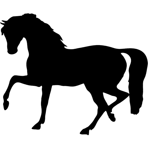 Walking Horse Icon, free CC0