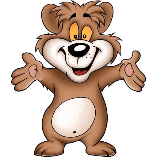 Cute Cartoon Bear Icon, free CC0