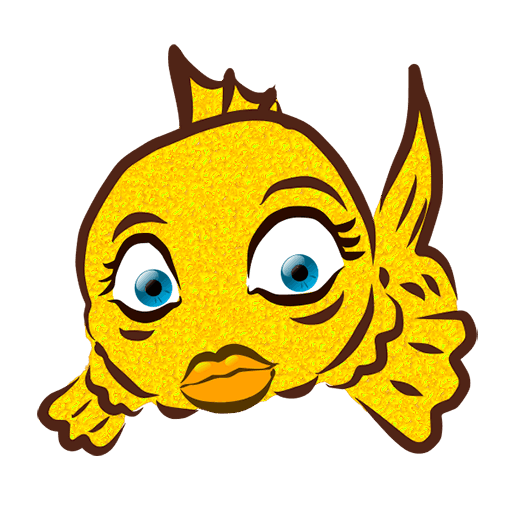 Goldfish İkon, ücretsiz CC0