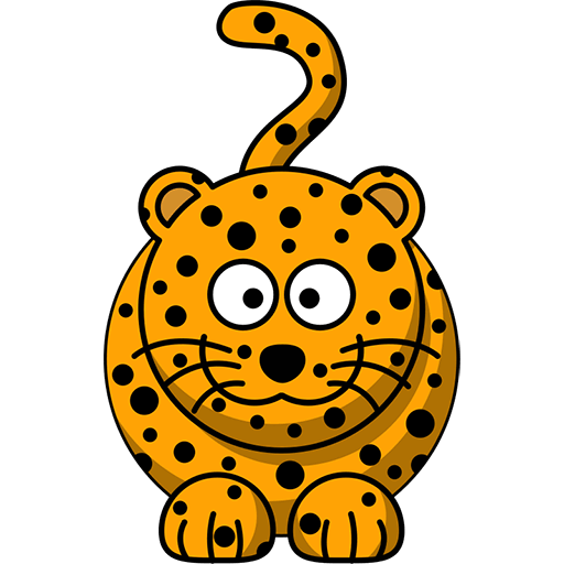 Leopard Drawing Icon, free CC0