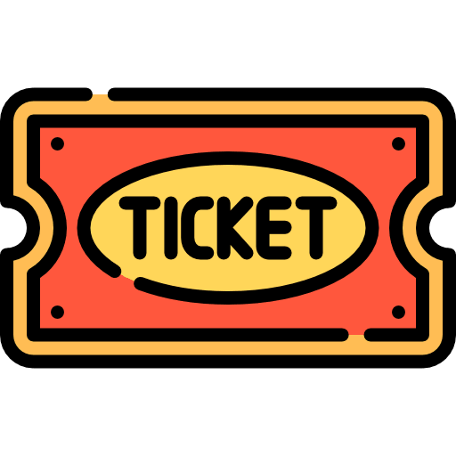 Icono Ticket, gratis CC0