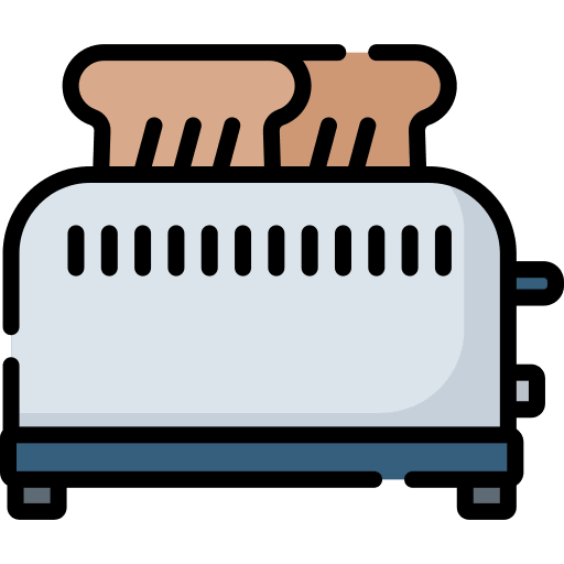 Toaster İkon, ücretsiz CC0
