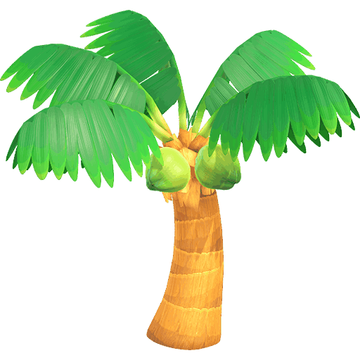 Tropical Tree Icon, free CC0