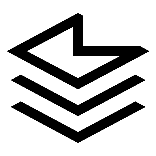 Bookmark Stacks Icon, kostenlos CC0