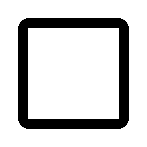 Check Box Outline Blank Icon, kostenlos CC0
