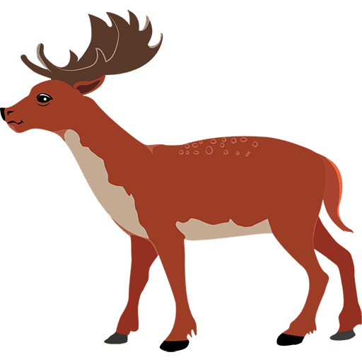 Deer Icon, free CC0