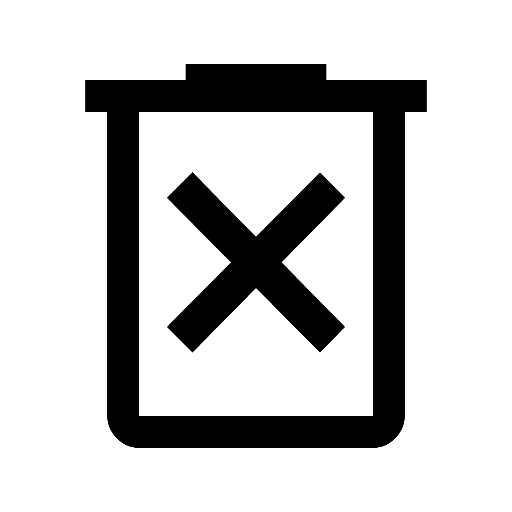 Delete Icon, free CC0