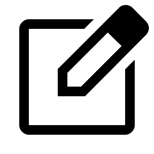 Edit Square Icon, free CC0