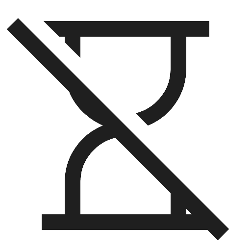 Hourglass Disabled Icon, free CC0