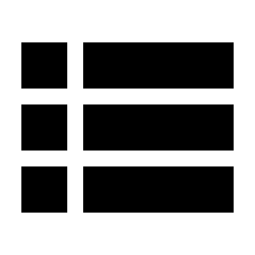 Lists Icon, free CC0