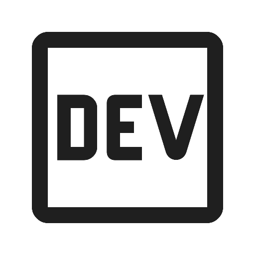 Logo Dev Icon, free CC0