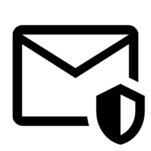 Mail Shield Icon, free CC0