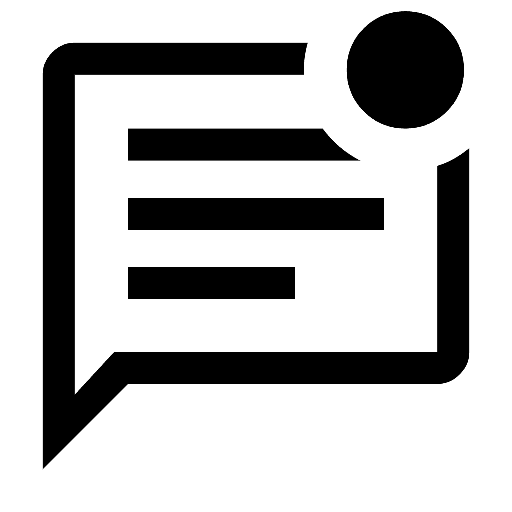 Mark Unread Chat Icon, free CC0